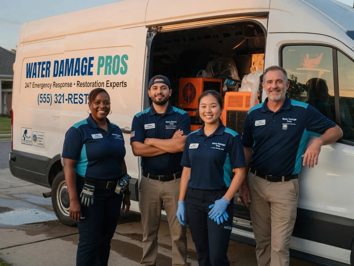 Water Damage Restoration company in Newhall, IA