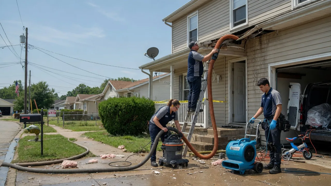 Water Damage Restoration in Newhall, IA near me